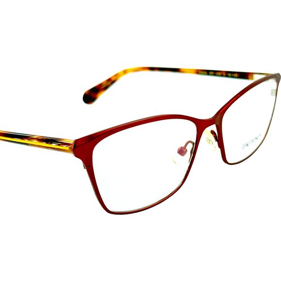 Zac Posen Sabra Womens Metal Eyeglass Frame Ruby 54-16 - Picture 5 of 5